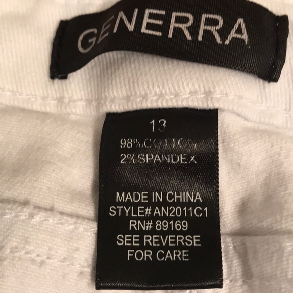 GENERRA White Jeans - Picture 8 of 8